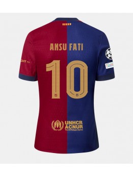 Barcelona Ansu Fati #10 Domaci Dres 2024-25 Kratak Rukavima